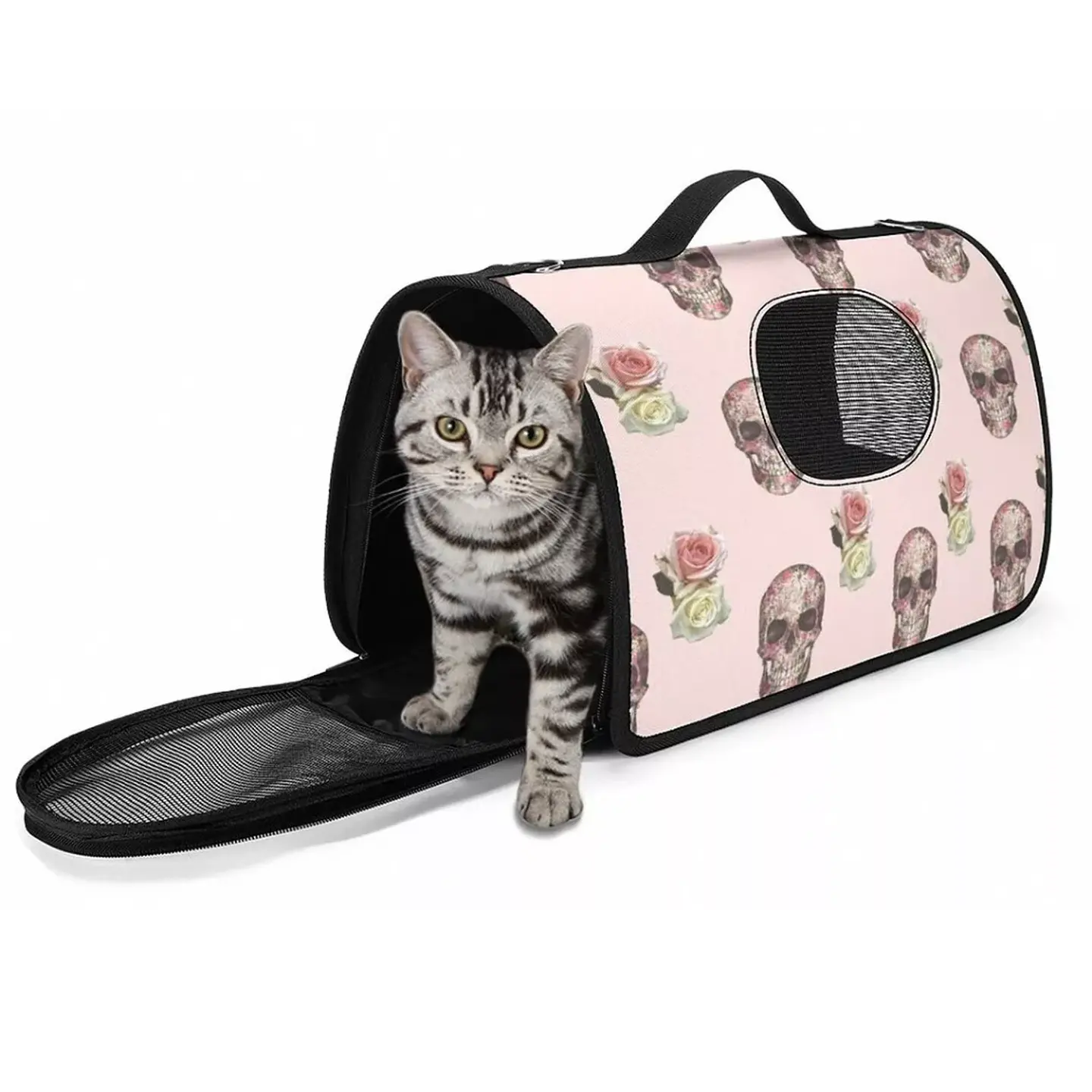 Bolso De Traslado Para Gatos O Perros De Raza Pequeña 14