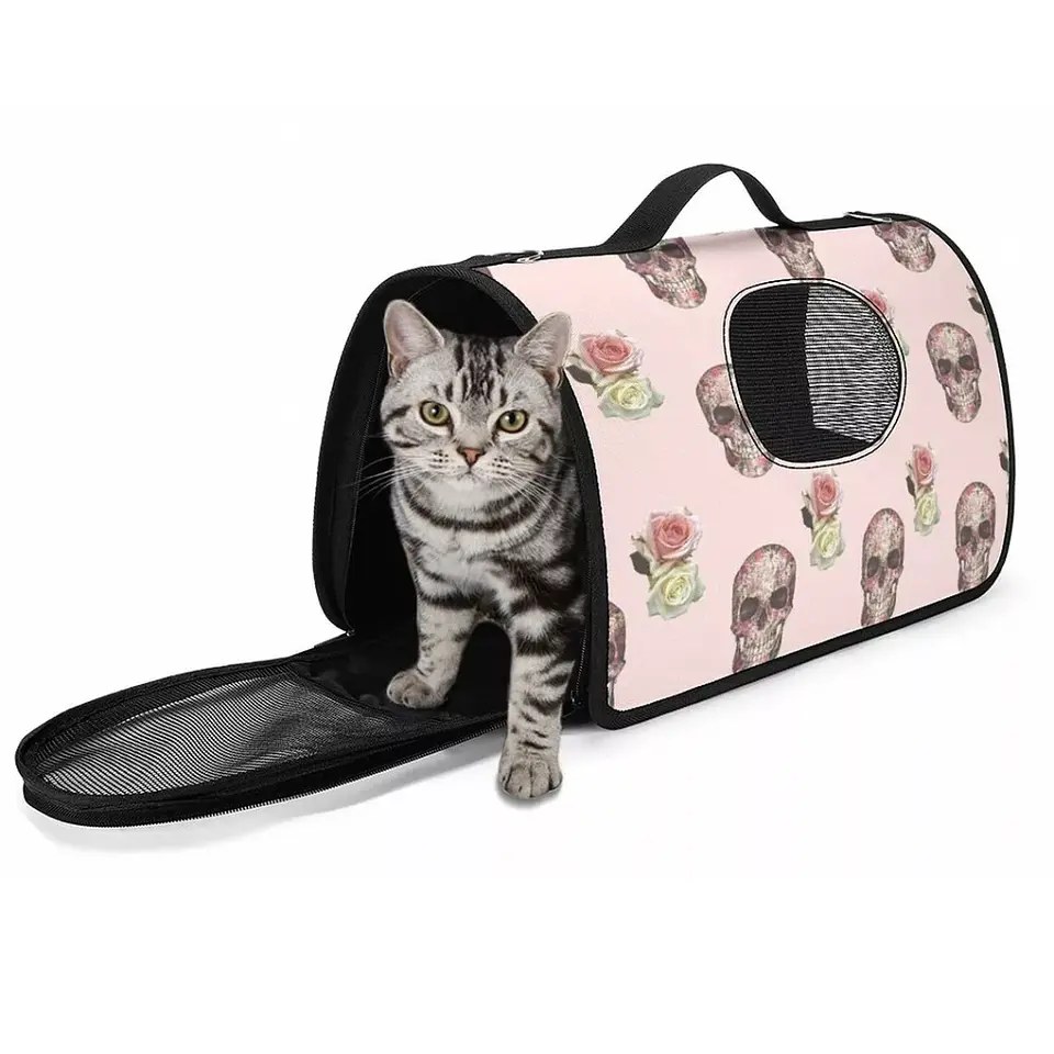 Bolso De Traslado Para Gatos O Perros De Raza Pequeña 14