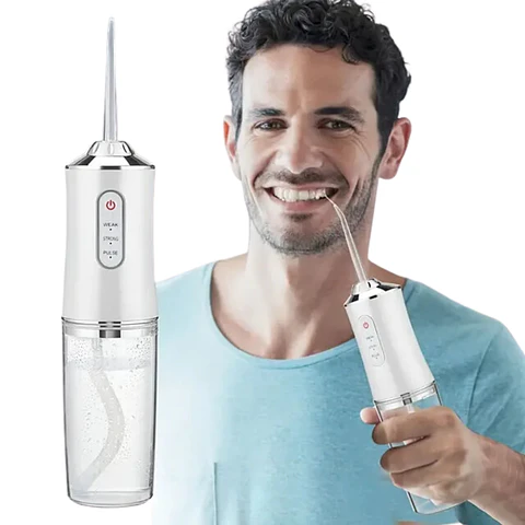 Limpiador Dental Portatil USB Irrigador Bucal