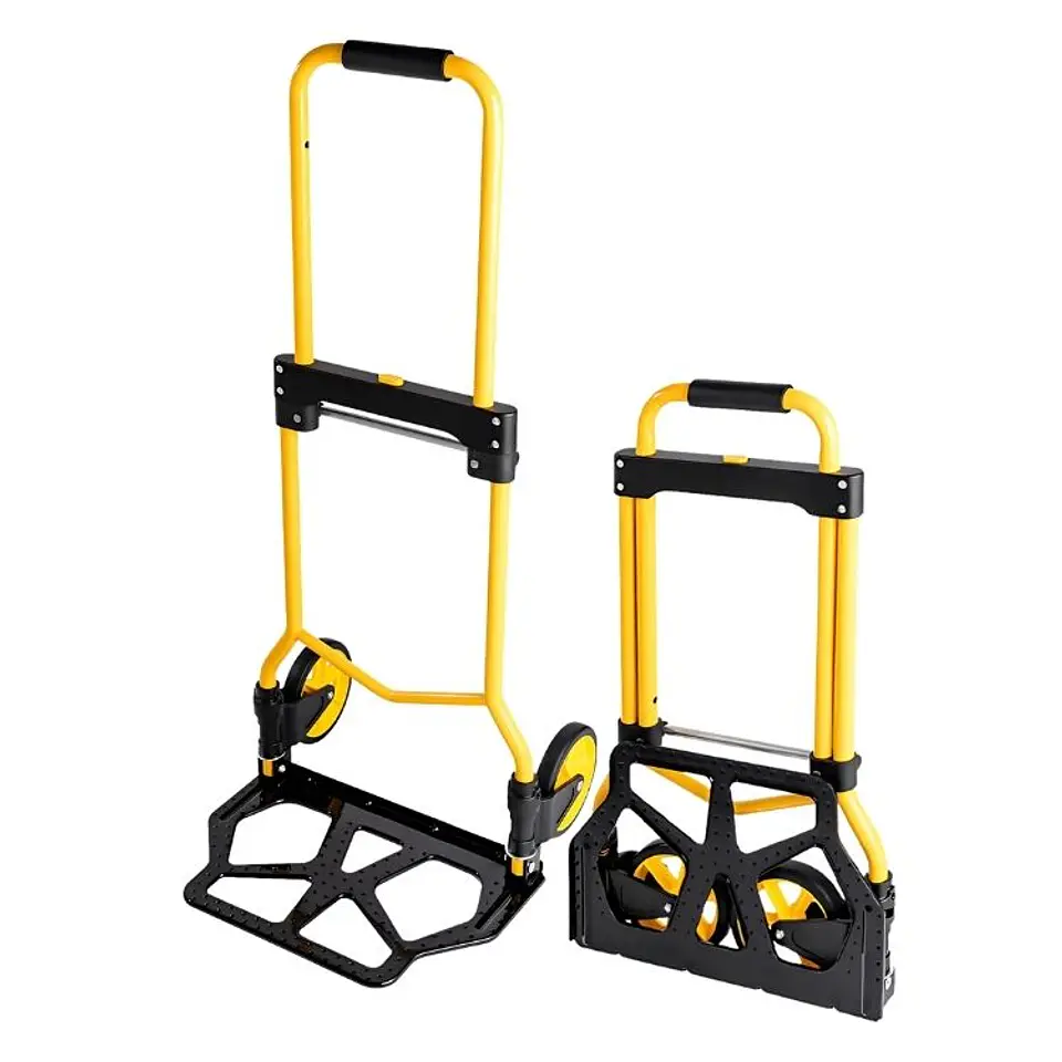 Carretilla de Carga Yegua Plegable Extensible Soporte 80 kg 2