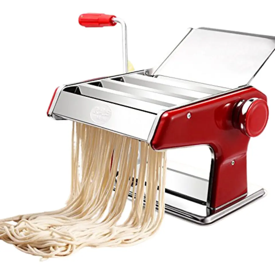 Maquina Laminadora Para Pasta Casera Acero Inoxidable 1