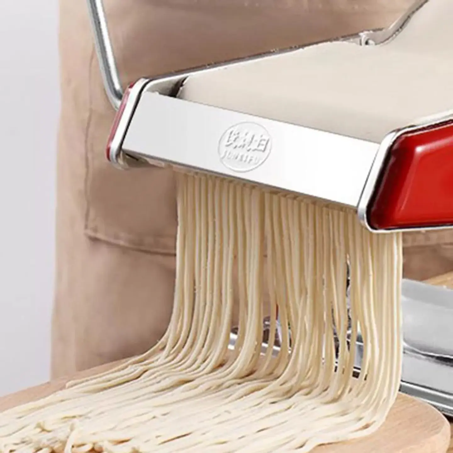 Maquina Laminadora Para Pasta Casera Acero Inoxidable 8