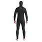 Traje de Neopreno Pesca Surf Buceo Natación 5mm con Capucha - Miniatura 2