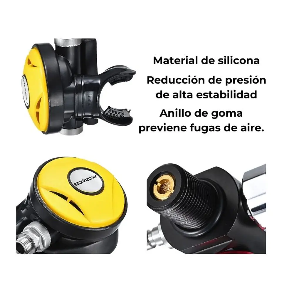 Kit Buceo Tanque de Oxígeno Natación Deportes Acuaticos  3