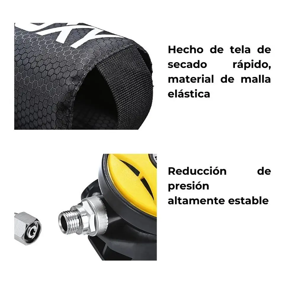 Kit Buceo Tanque de Oxígeno Natación Deportes Acuaticos  4