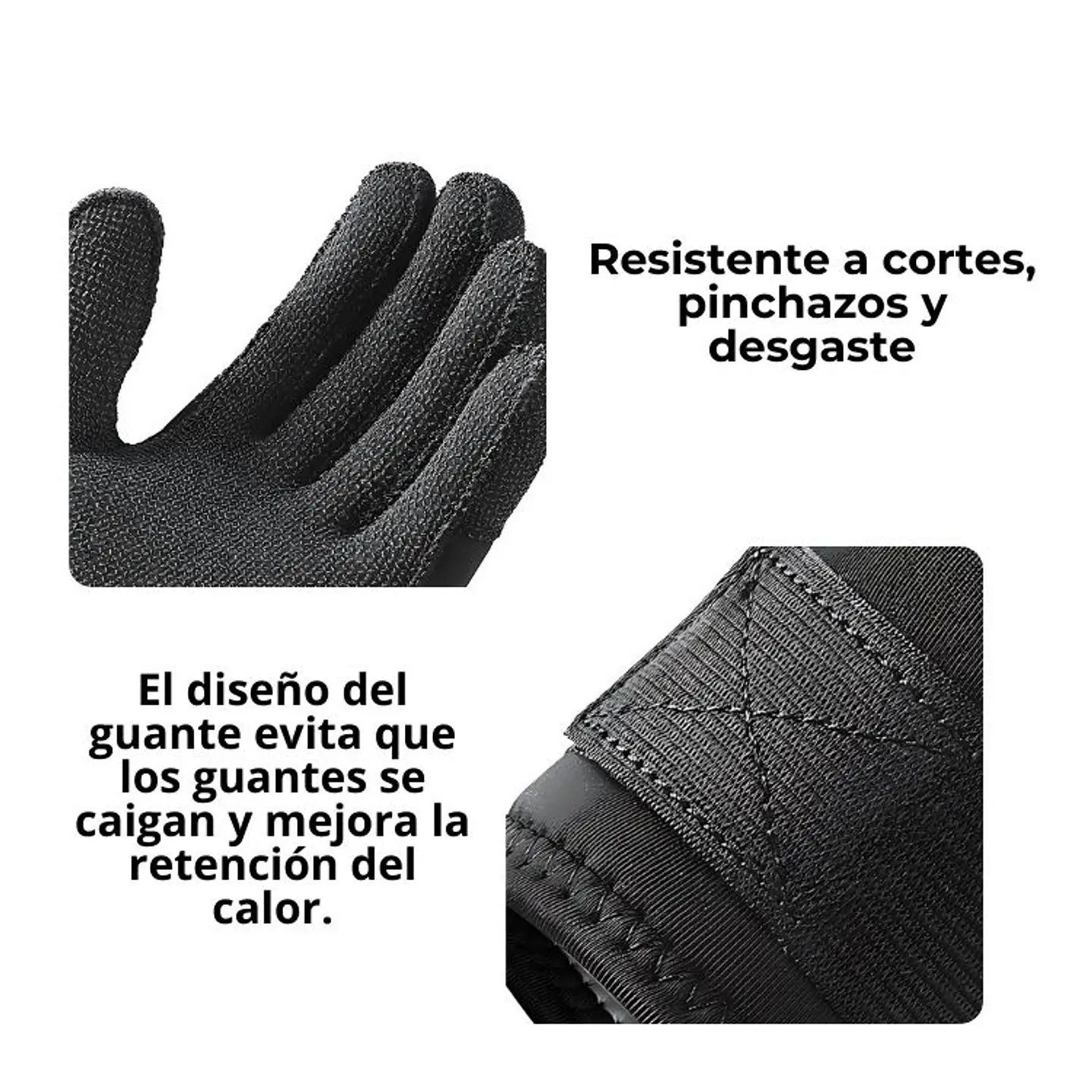 Guantes De Buceo 3MM Resistentes Antidesgaste Natación Pesca 2