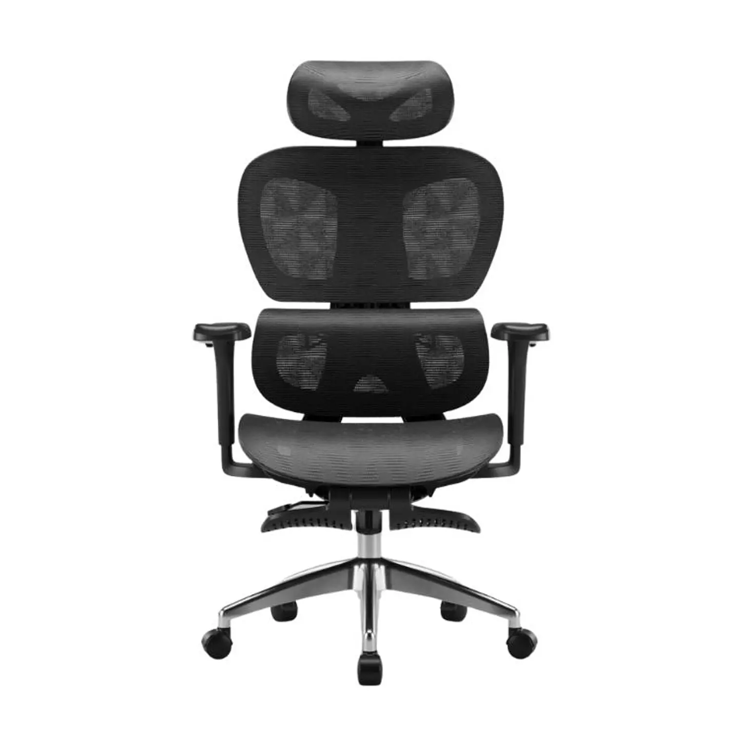 Silla Oficina Élite Ergonómica Soporte Lumbar Cervical Ajustable 12