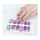 Set 10 Láminas Gel Esmalte Uñas Manicure Pintura Variados - Miniatura 9