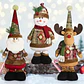 Muñecos Patas Largas Decoración Navidad Viejito Pascuero - Miniatura 3
