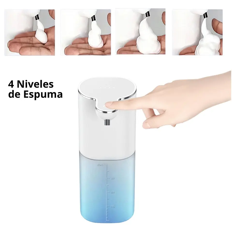 Dispensador de Jabon Liquido con Sensor Automatico 4
