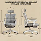 Silla Ergonómica Moderna Para Oficina En Casa T18 - Miniatura 6