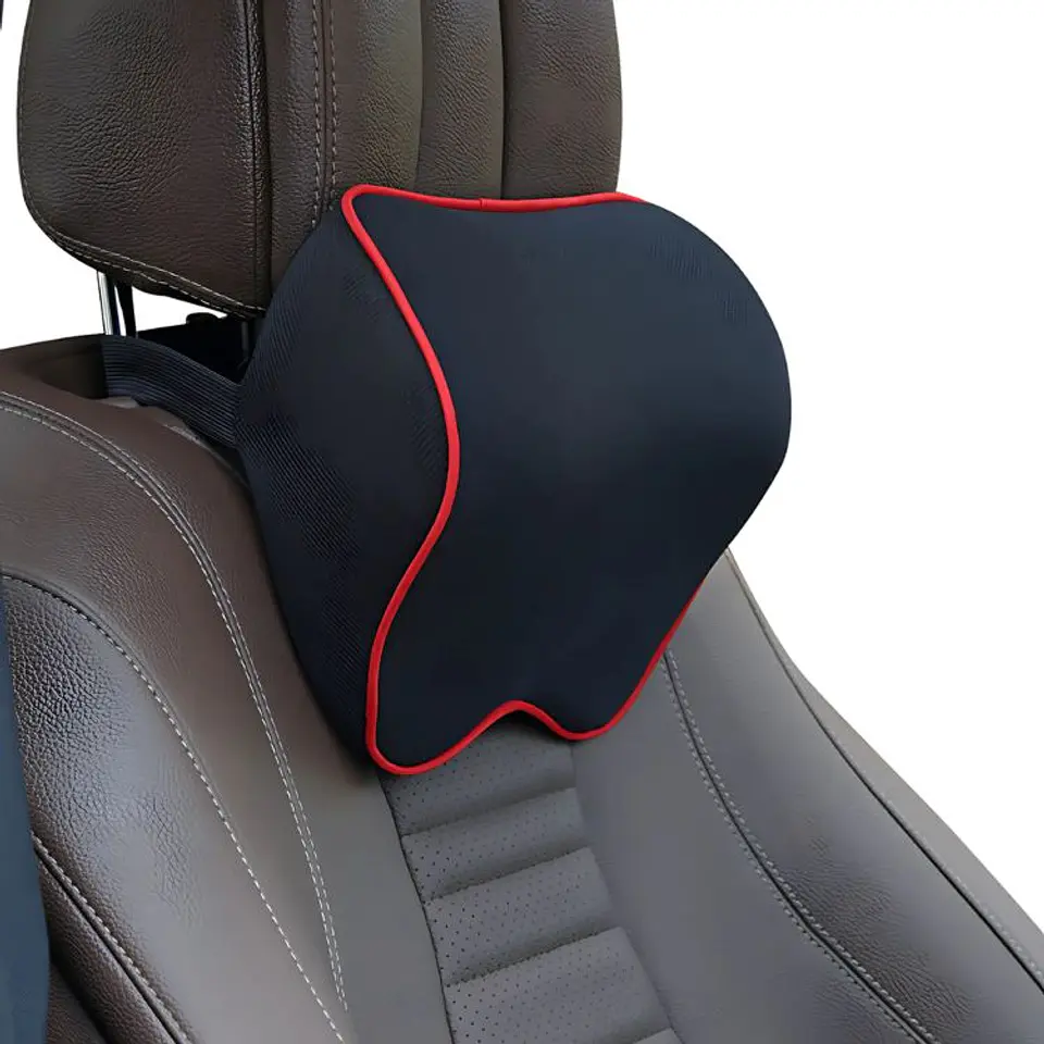 Set Cojín De Cuello Y Respaldo Cojín Espalda Auto 5