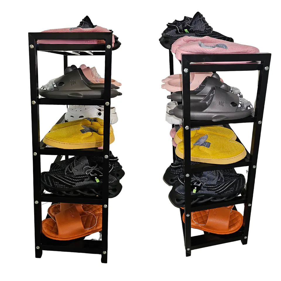 Zapatero 5 Niveles Mueble Organizador Almacenamiento Ropa 4