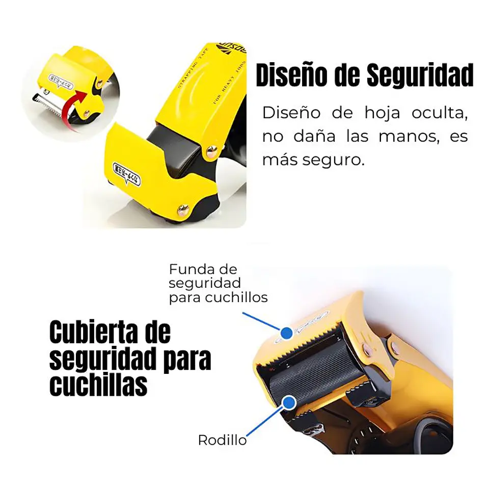 Dispensador Cortador De Scotch Cinta De Embalaje 3