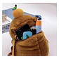 Mochila De Felpa Capibara Kawaii Para Niños Unisex - Miniatura 3