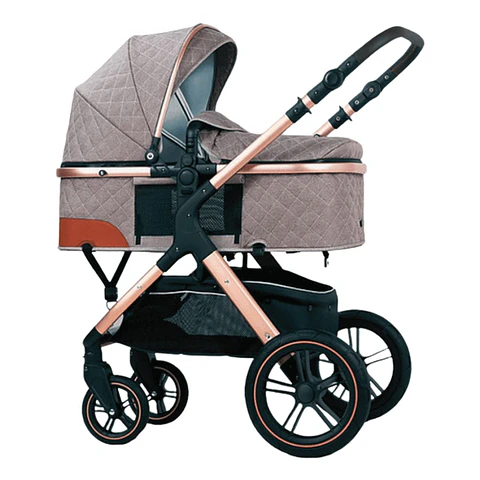 Coche Cuna Multifuncional Bebé 5 En 1 Plegable
