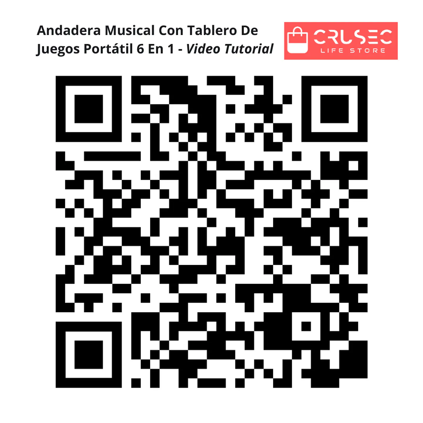 Andadera Musical Con Tablero De Juegos Portátil 6 En 1  13