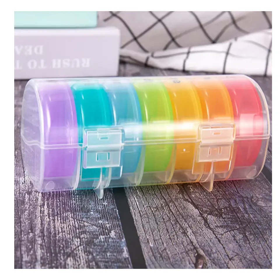 Mini Pastillero Organizador Semanal Dia Y Noche 2