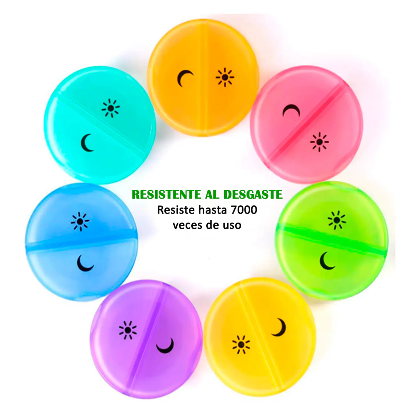Mini Pastillero Organizador Semanal Dia Y Noche 3