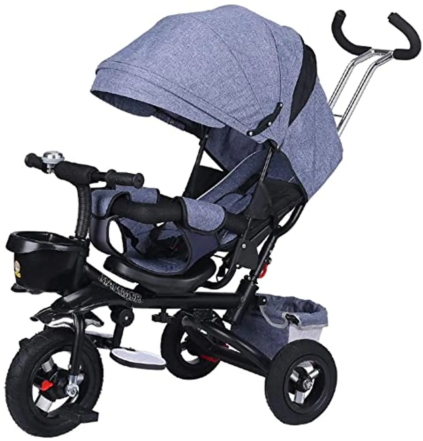 Triciclos Multifuncional Gira 360 Sombrilla Plegable 1