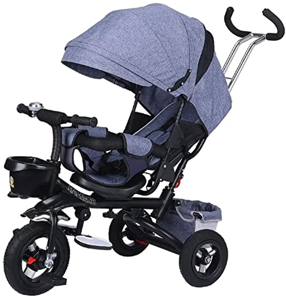 Triciclos Multifuncional Gira 360 Sombrilla Plegable 1