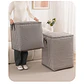 Set 3 Cestas Ropa Sucia con Cierre 110L 140L 180L - Miniatura 3