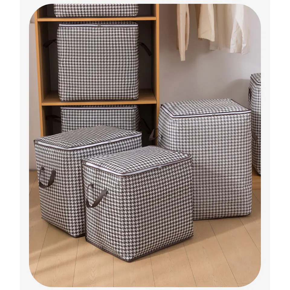 Set 3 Cestas Ropa Sucia con Cierre 110L 140L 180L 5
