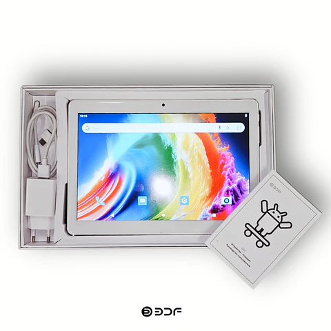 Tablet Inteligente 10 Pulgadas 32gb Rom, 2 Gb Ram + Funda