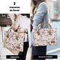 Cartera Notebook Dama Bolso Ejecutiva Universitaria - Miniatura 6