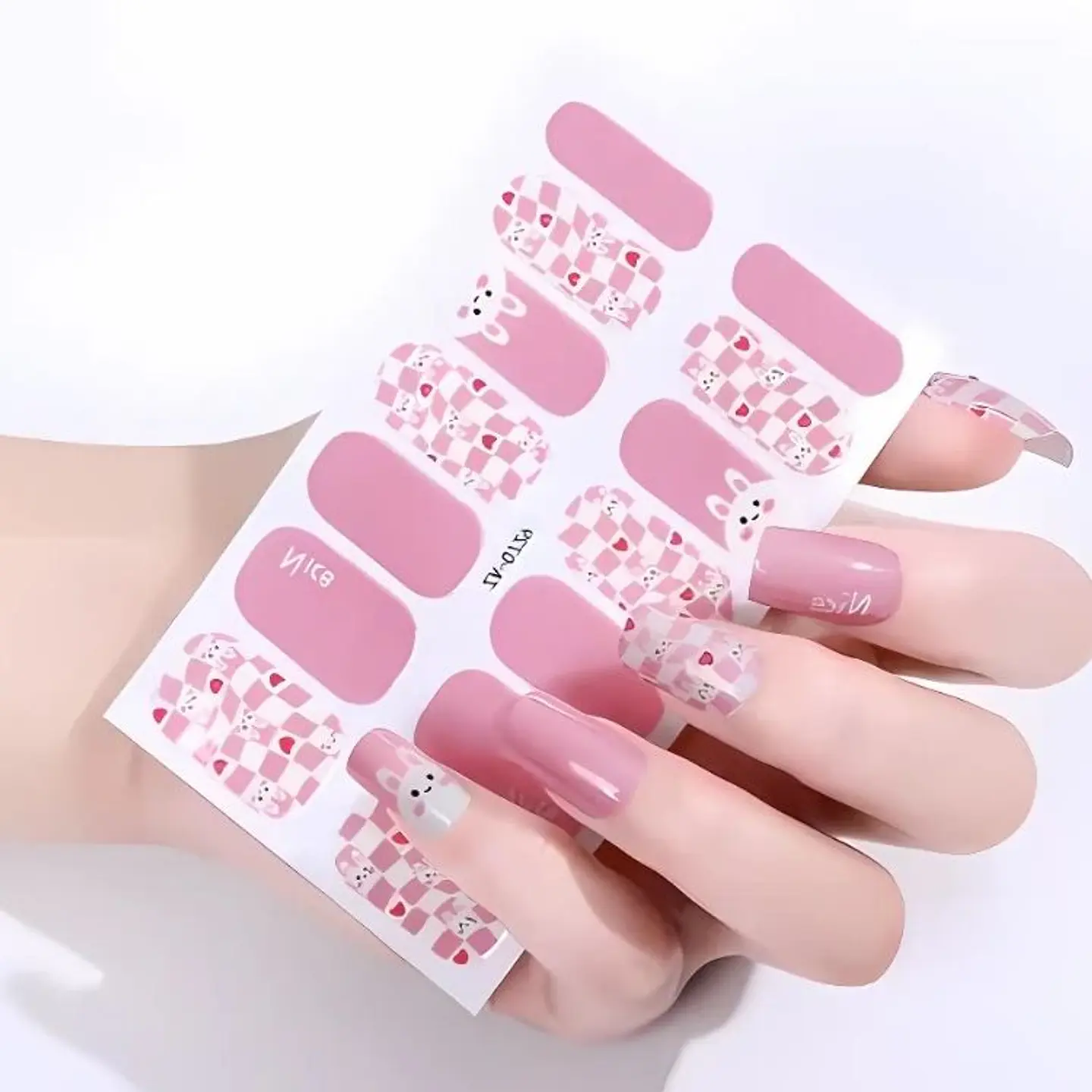 Set 10 Láminas Gel Esmalte Uñas Manicure Pintura Variados 13