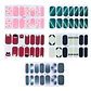 Set 10 Láminas Gel Esmalte Uñas Manicure Pintura Variados - Miniatura 3