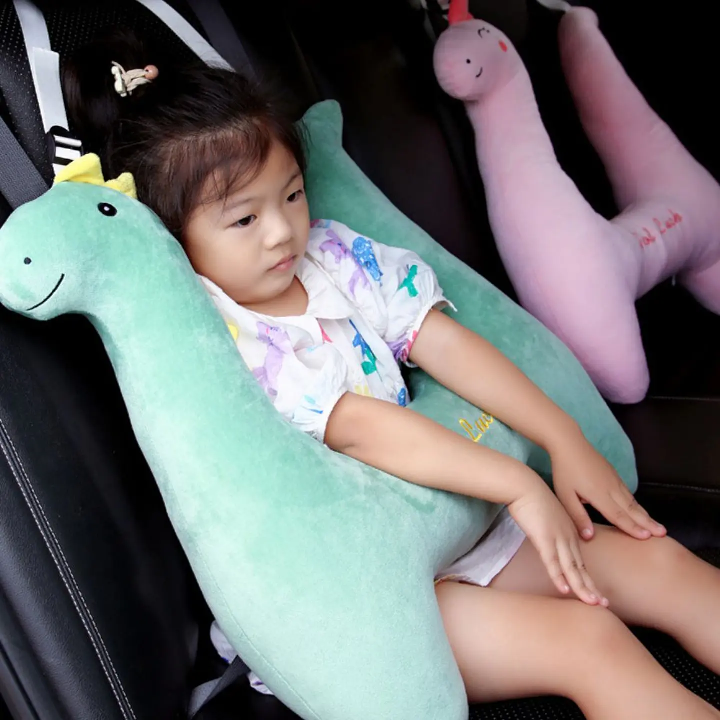Cojín para Cinturón de Auto Niños Viajes Cojin Colgante 6