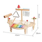 Instrumento de Percusión Musical Orff De Madera Centro Musical - Miniatura 5
