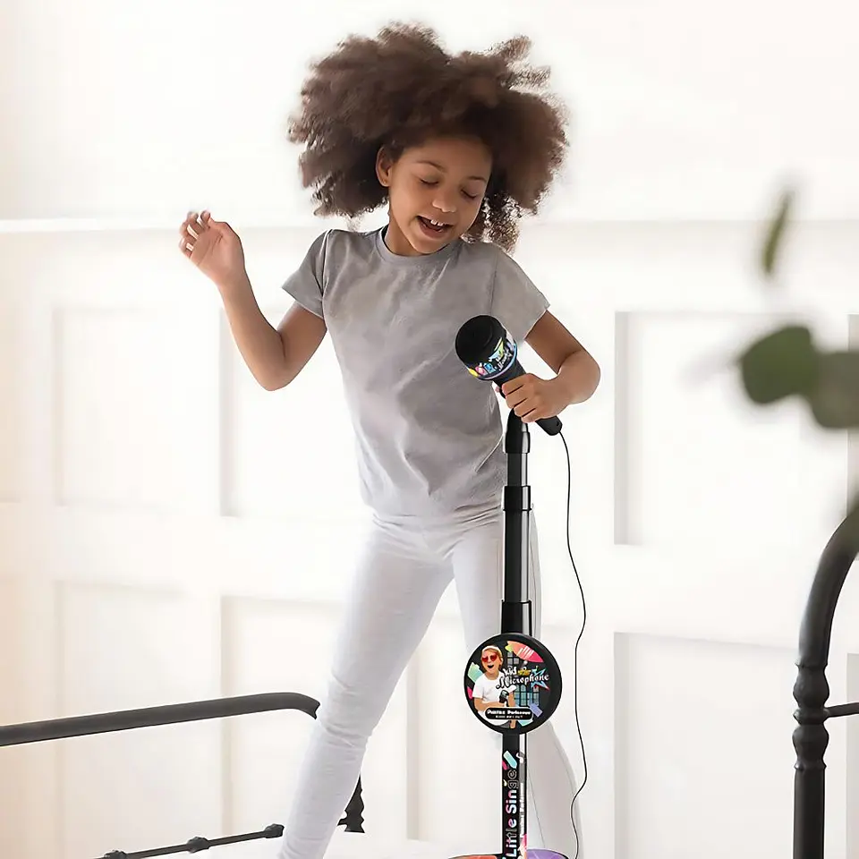 Micrófono Juguete Infantil con Pedestal Entretención 6
