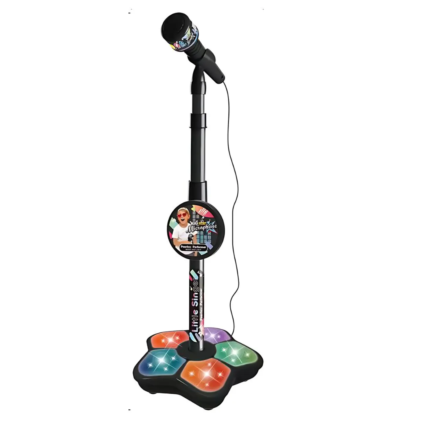 Micrófono Juguete Infantil con Pedestal Entretención 2