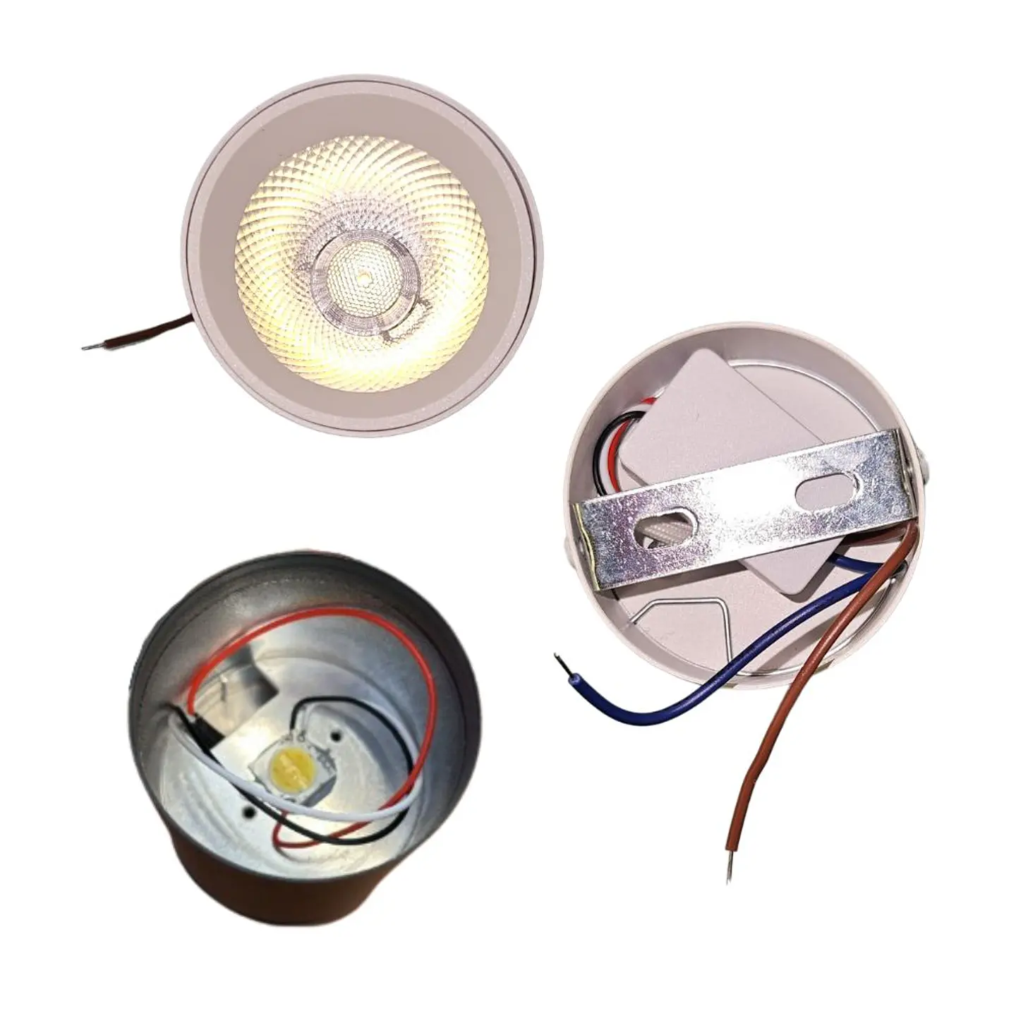 Focos LED De Techo Moderno Diseño Giratorio 360 8