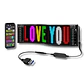 Pantalla LED Autos Flexible Publicidad Móvil 12x59 CM - Miniatura 1