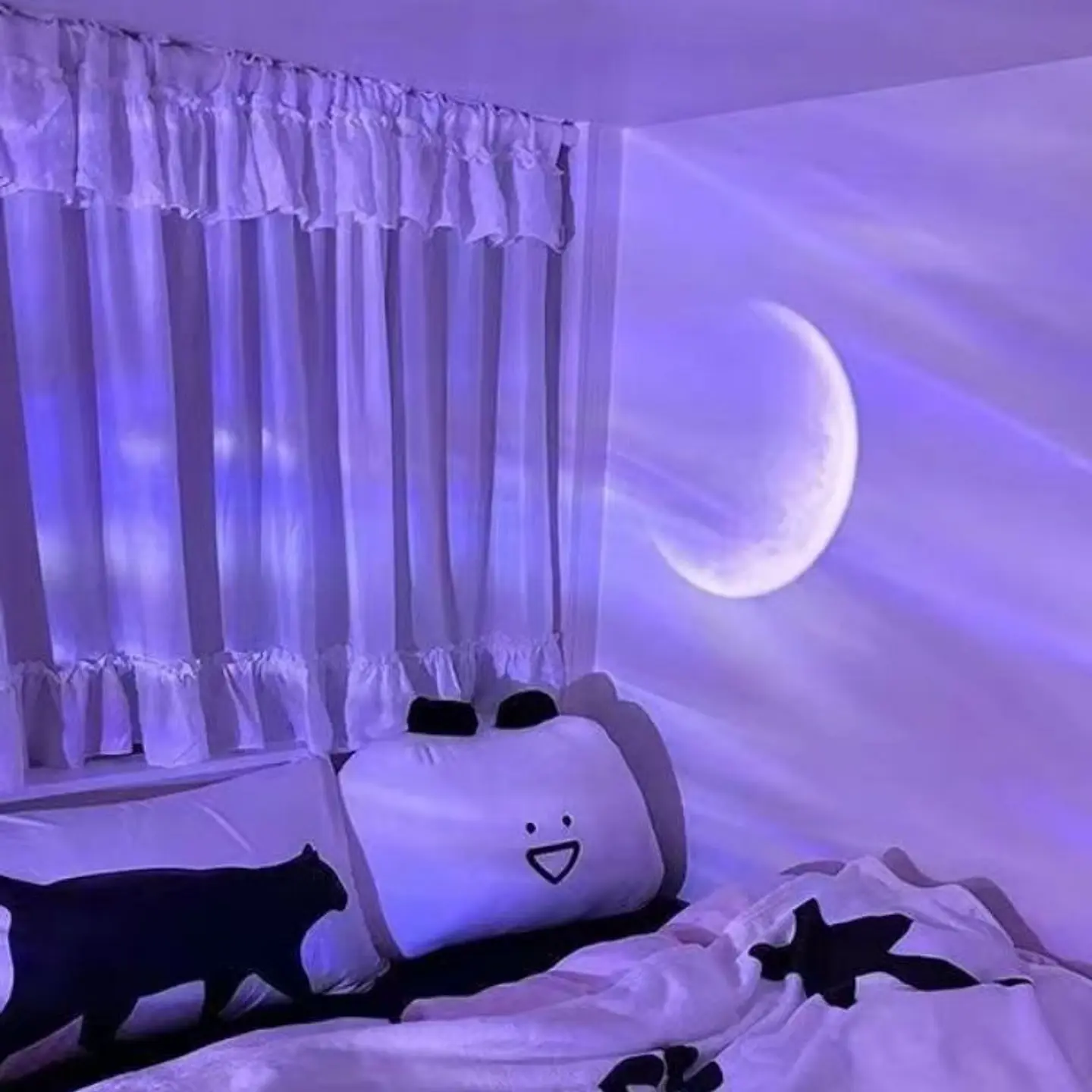 Lámpara Proyección Cielo Estrellado Ondas De Agua Bluetooth 4