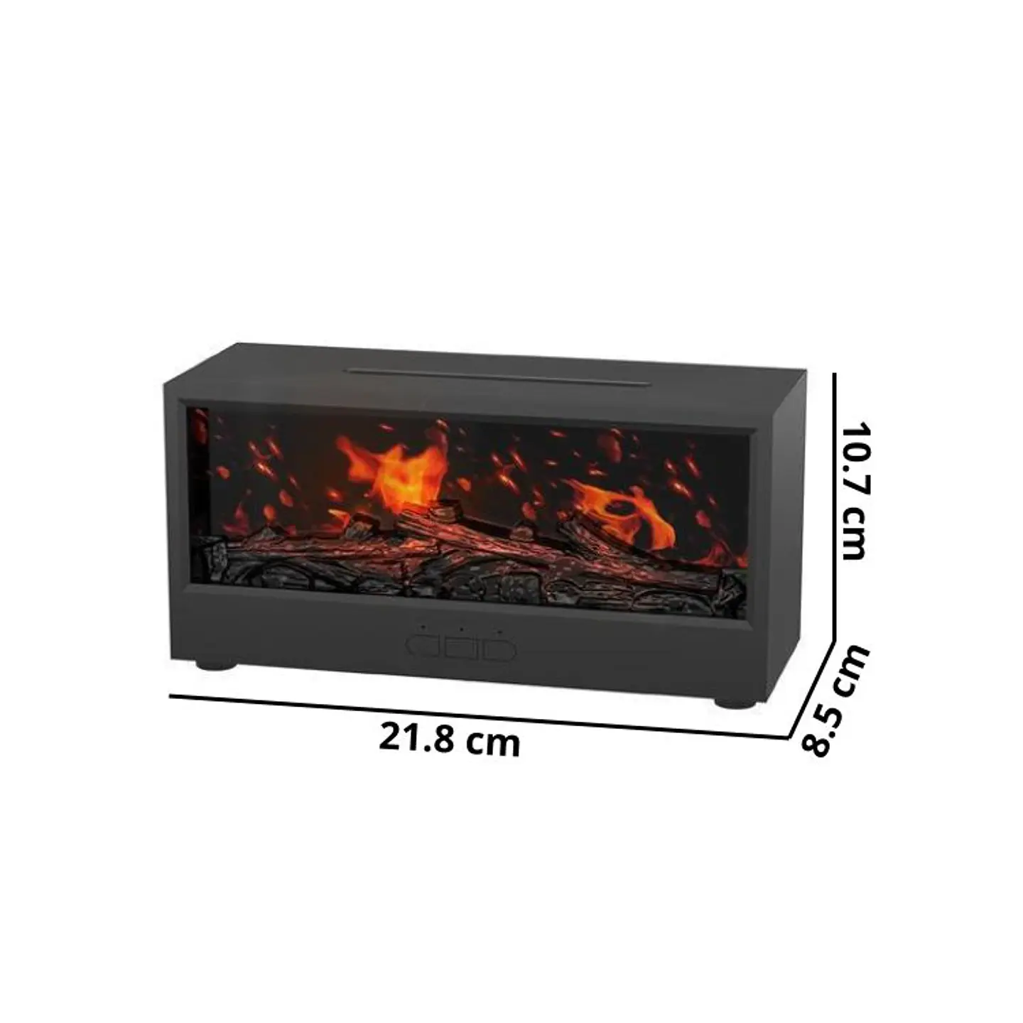 Humidificador Estilo Chimenea Aromaterapia USB 3