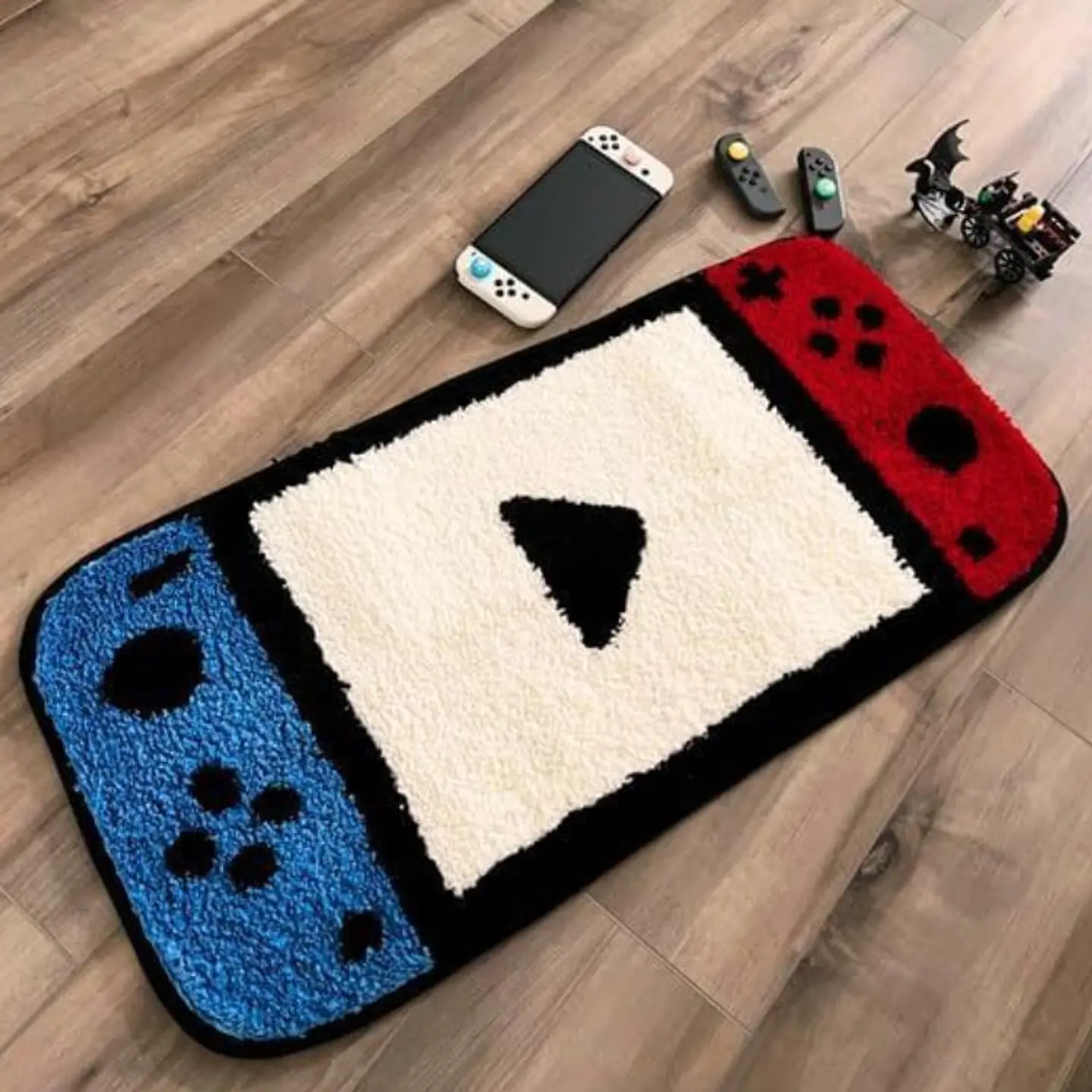 Alfombra Consola Habitación Gamer Sala De Juegos Decorativo 4