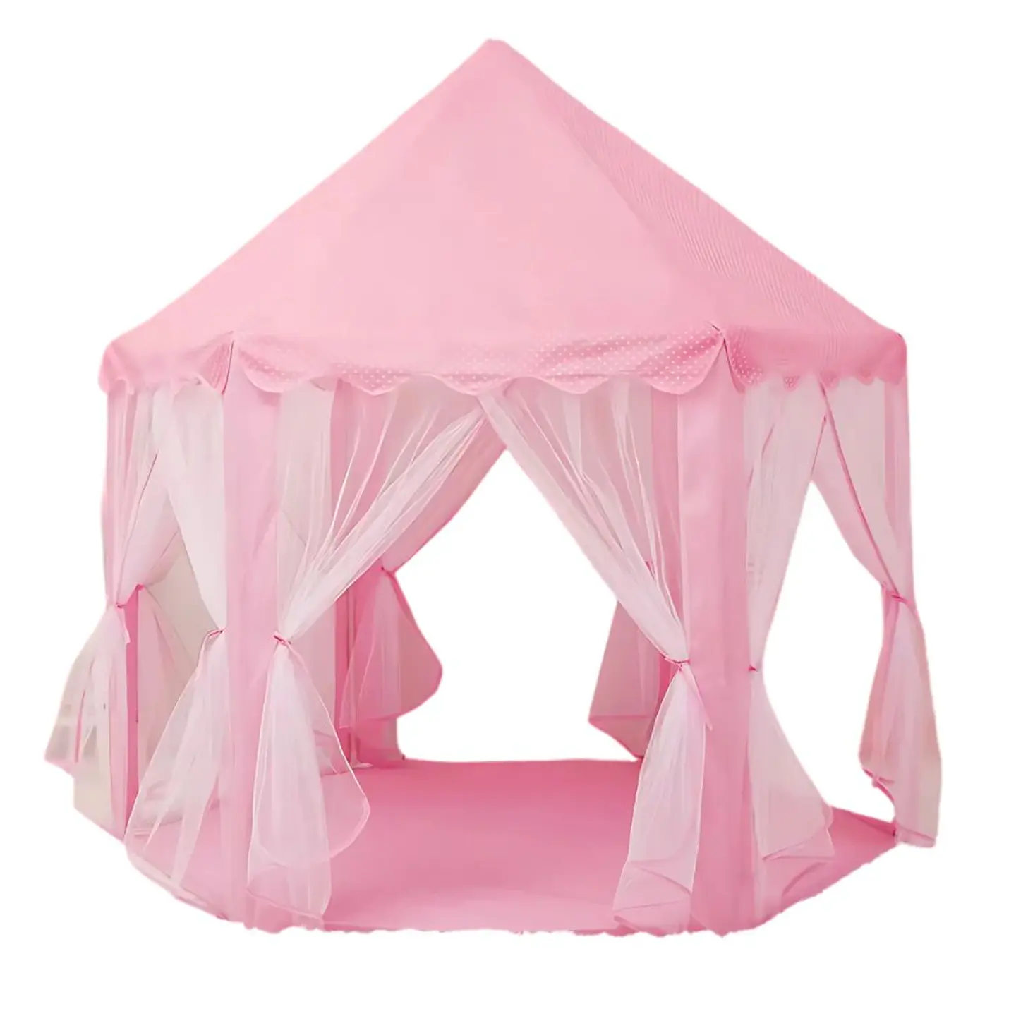 Carpa Castillo Juguete Niños Interior Exterior Hexagonal 2