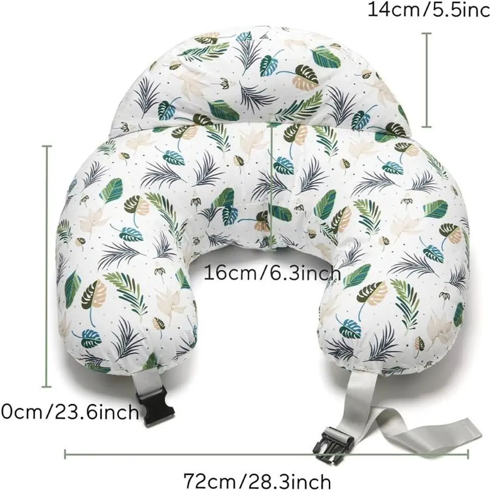 Almohada De Lactancia Colecho Apego Cojin Maternal 2