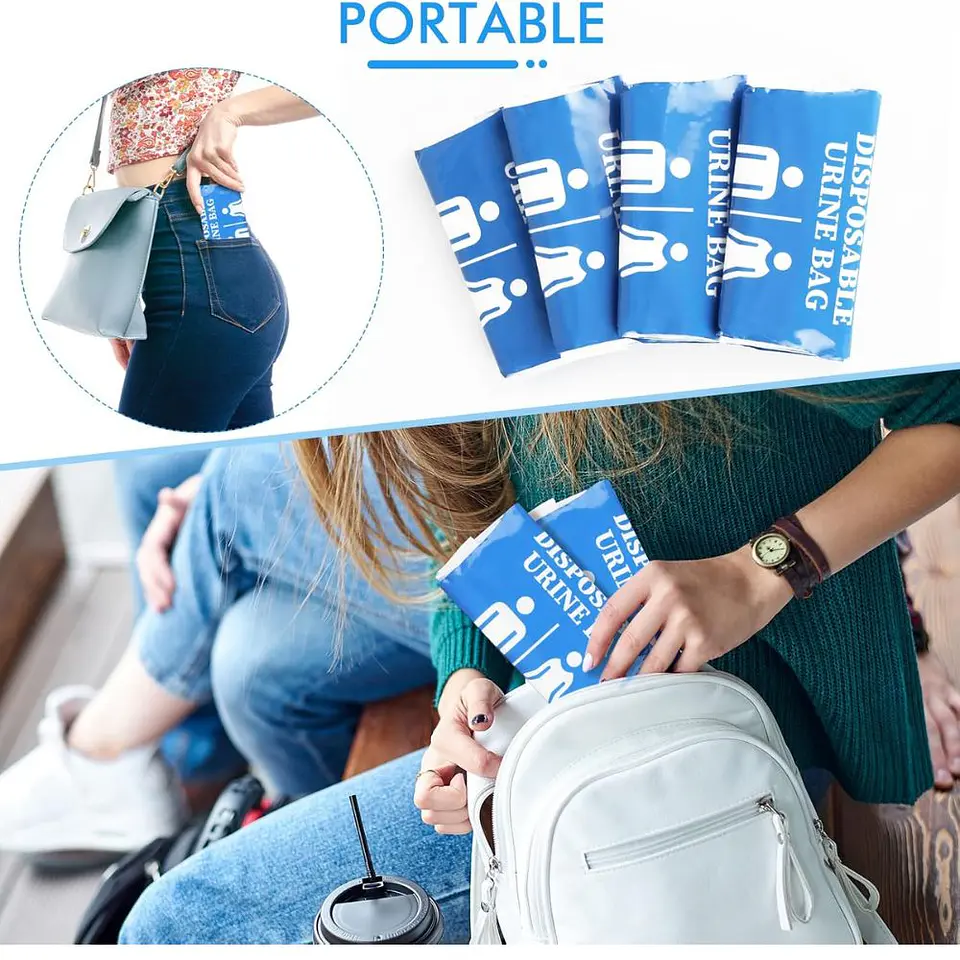 Pack 10 Bolsas Emergencia Tránsito Vómito Orina 750ml 5