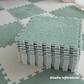 Pack 6 Alfombras Rompecabezas Felpa Shaggy 30x30 cm Armables - Miniatura 15