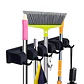 Soporte Útiles De Aseo Hogar Escobas Organizador Estático - Miniatura 2