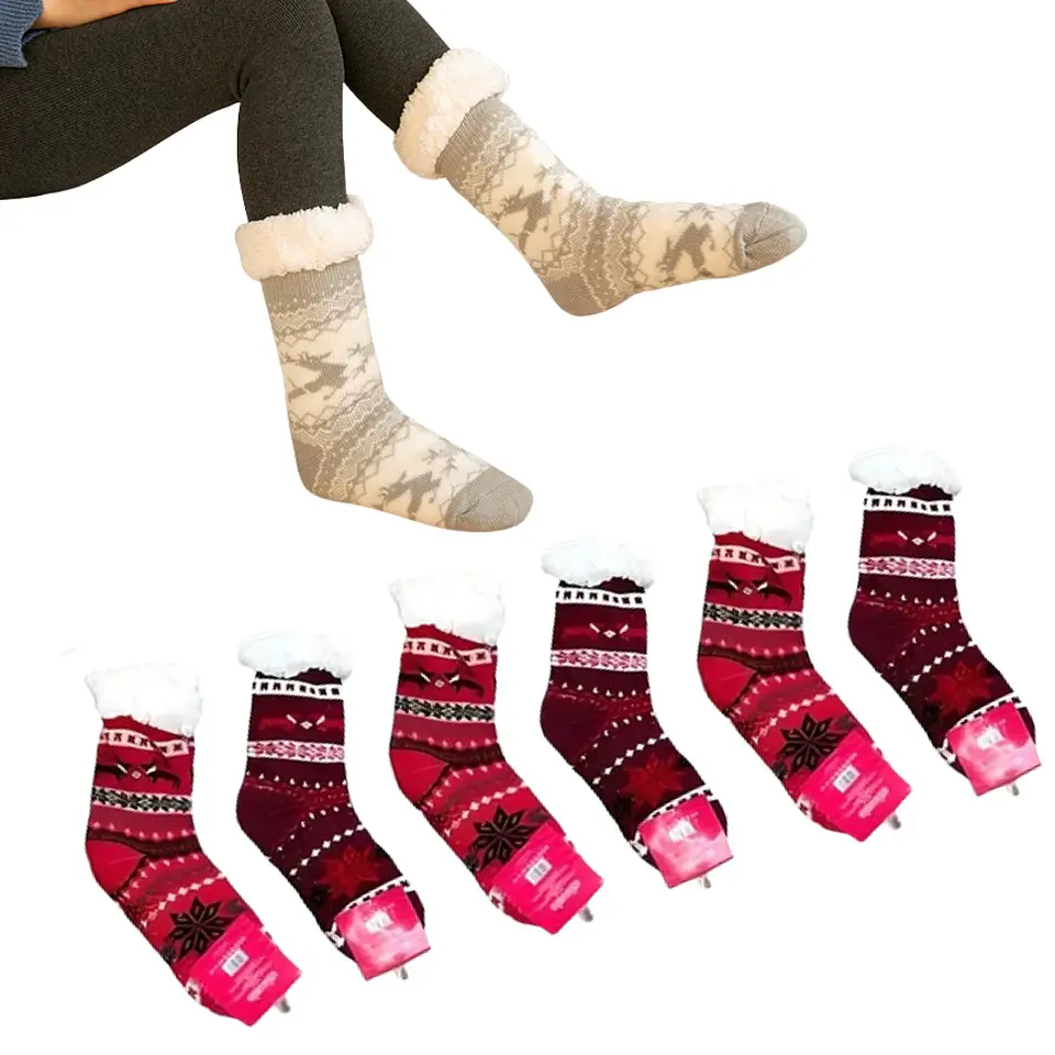 Pack 6 Pares Calcetines Antideslizante Interior Con Chiporro 2