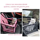 Asiento Portatil De Viajes Auto Para Mascotas Perro Gato - Miniatura 4