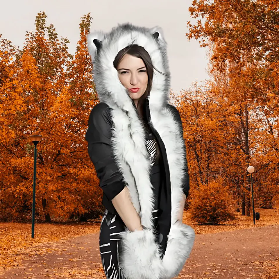 Gorro Kawai Con Orejas Y Bolsillo Unisex De Invierno 5