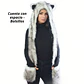 Gorro Kawai Con Orejas Y Bolsillo Unisex De Invierno - Miniatura 8