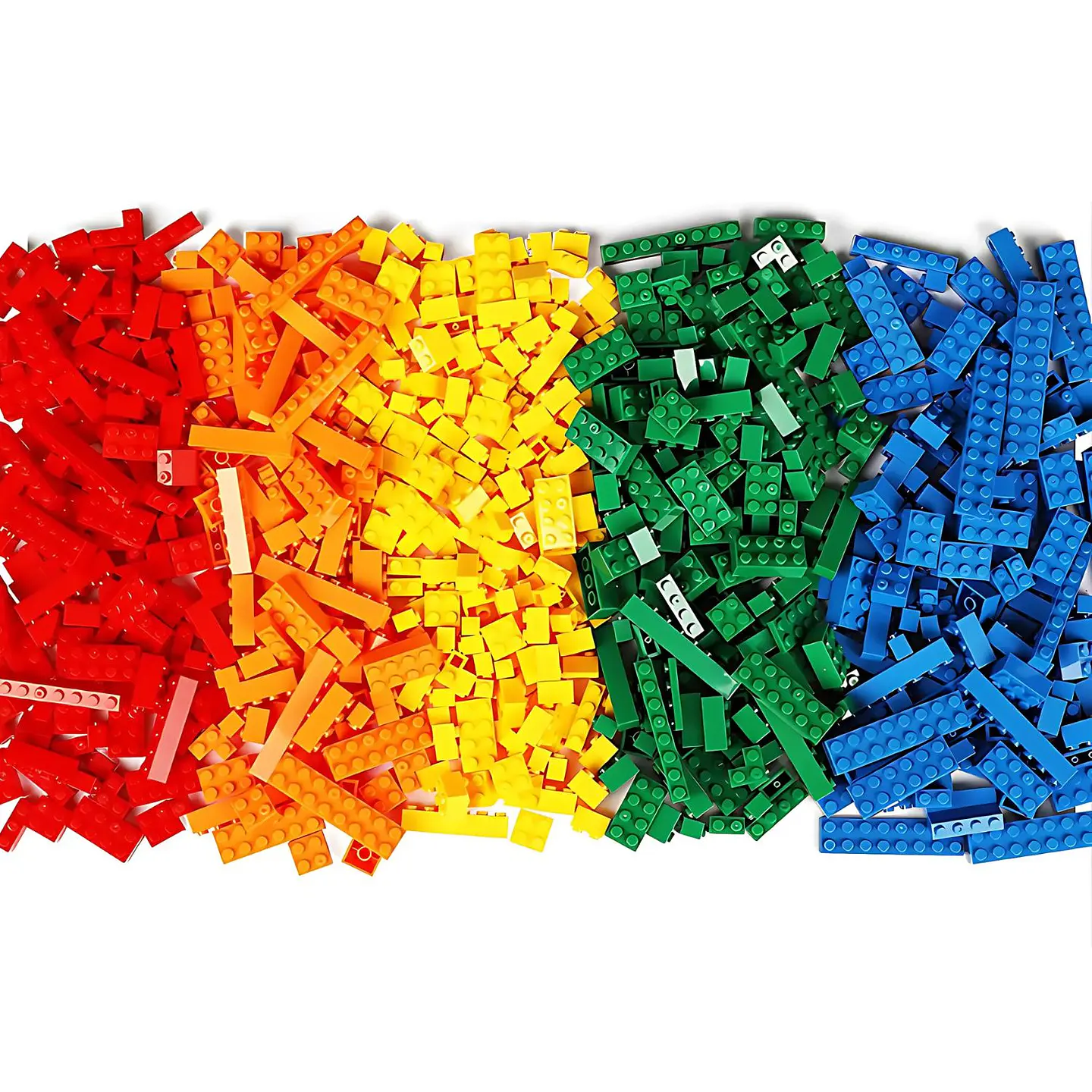 Set Juego 600 Bloques De Construcción Con Base De Ensamble 5